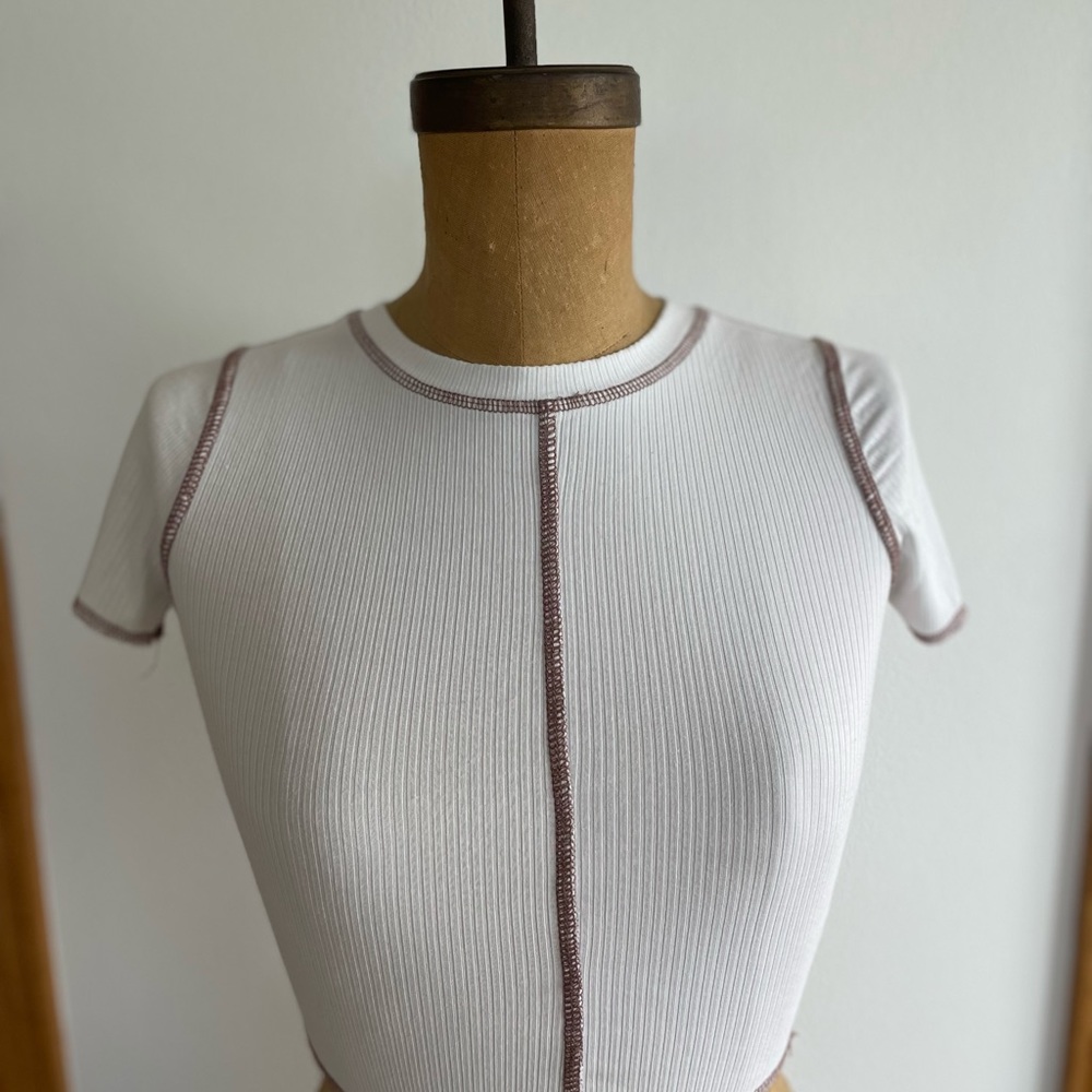 Garage Baby Tee Crop Tops